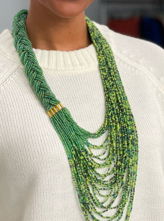 Makandi Braided Necklace - KENDI AMANI