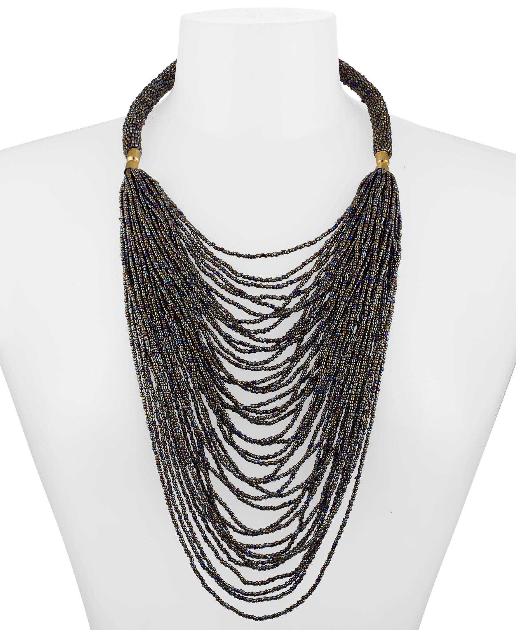 KENDI AMANI KANANA BEADED NECKLACE - KENDI AMANI